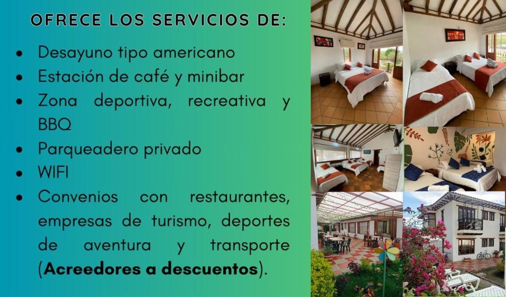 Hotel Casa Campestre Villa Anita Villa de Leyva Esterno foto